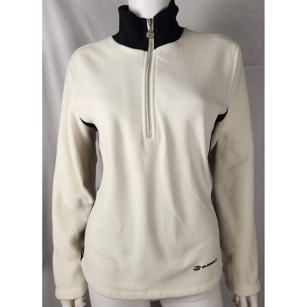 Old Navy 90s Colorblock 1/4 Zip Fleece Pullover Women's XL